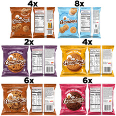 Grandma's assorted cookies spread illustrating flavor variety and choices