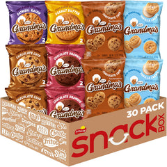 Grandma's front packaging showing 30-count assortment and convenience