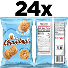 Close-up of Grandma's sealed 3.71 oz bag showing texture and freshness preserved