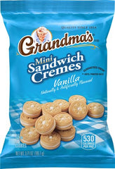 Grandma's mini cookie bag inside a lunchbox offering convenient portable snack