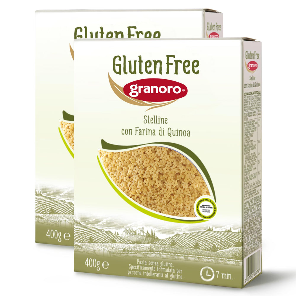 Granoro stelline front packaging showing product and star shape benefit