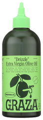 Graza bottle front packaging showing label and size, highlights freshness