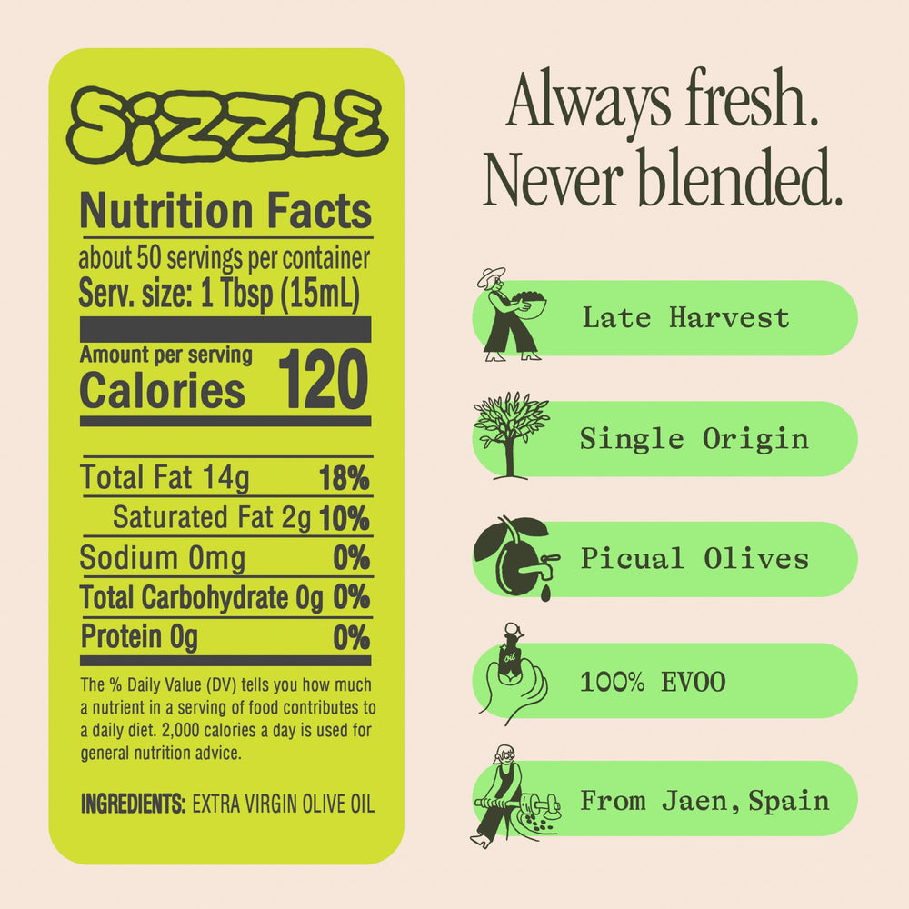 Graza Sizzle 1.5L next to common kitchen items to show practical scale