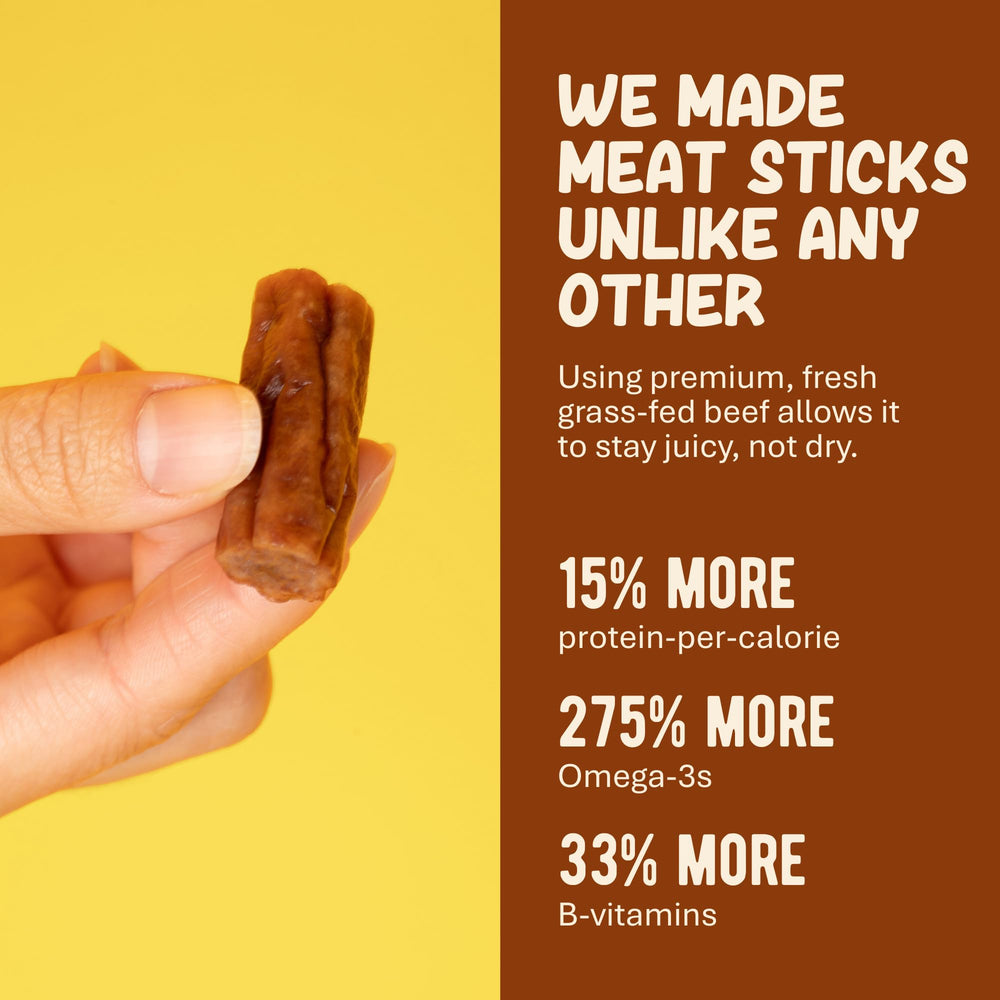 Grazly ingredient label listing three simple ingredients for transparency