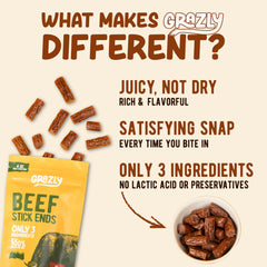 Grazly resealable zipper detail proving freshness and portability benefit
