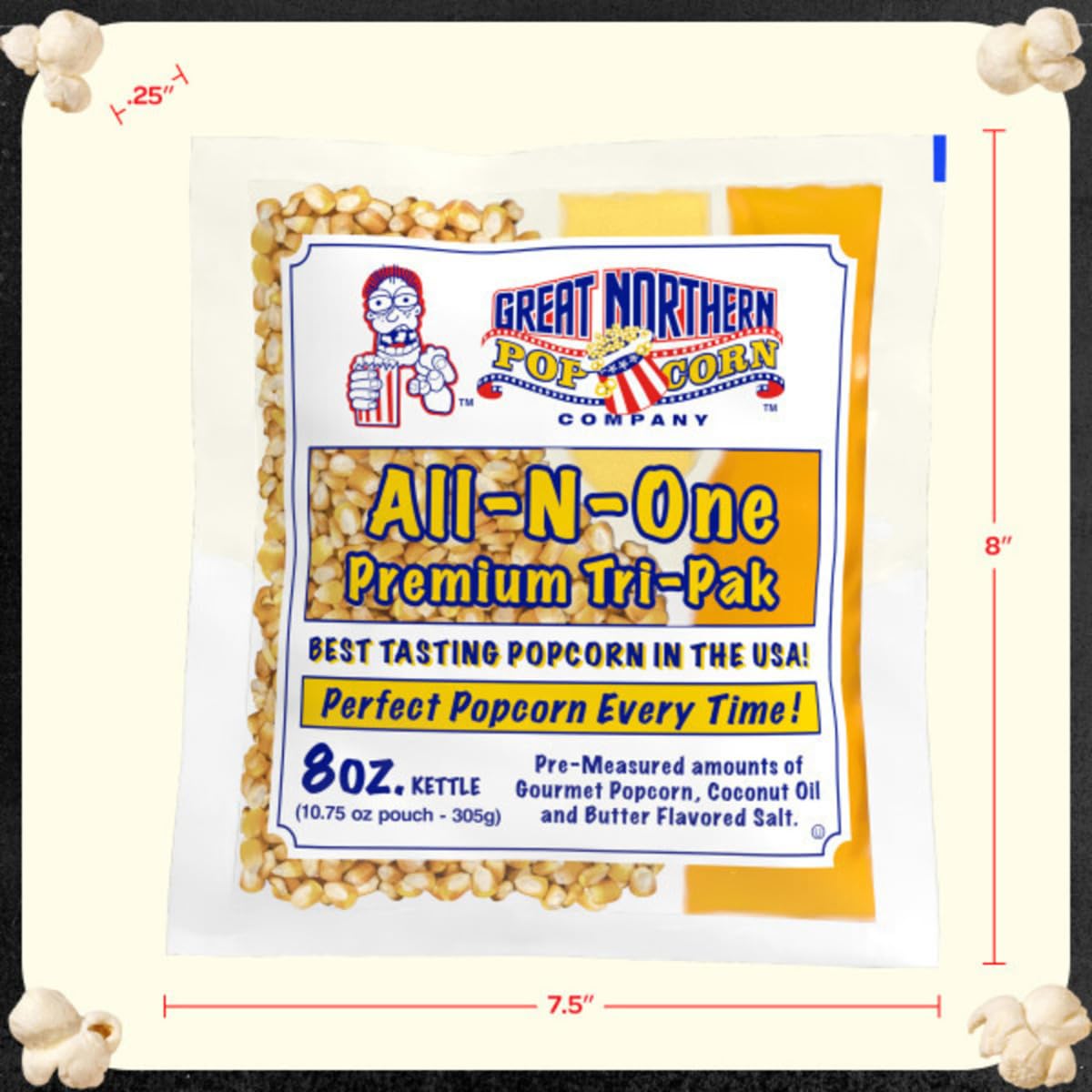 Great Northern stacked case of 24 packs highlighting bulk supply advantage