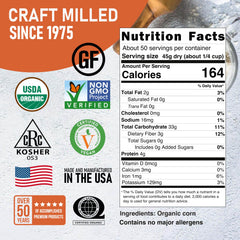 Great River Milling close-up of yellow kernels highlighting natural sweetness