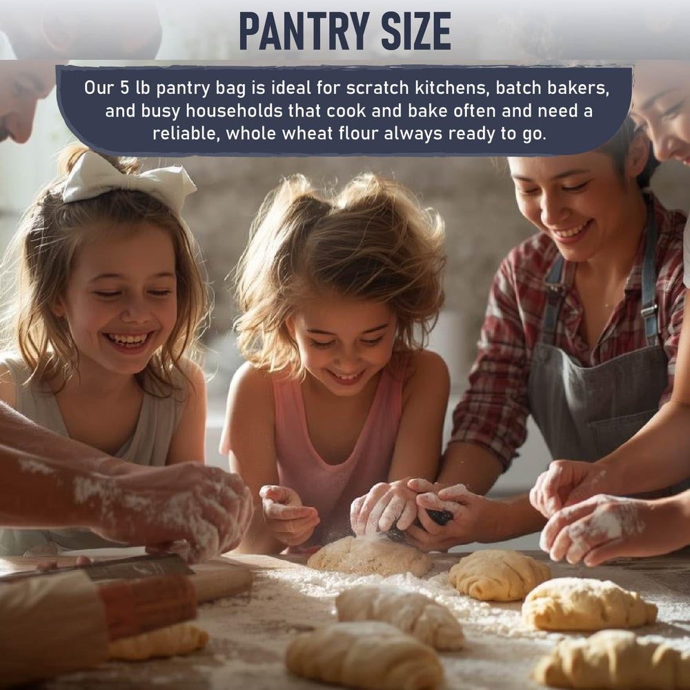 Hands kneading dough made with Great River Milling flour, builds strong gluten