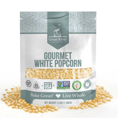 Great River Milling front packaging showing product and branding benefits