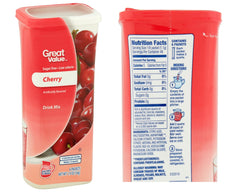 Great Value open canister with individual tubs visible and easy portioning
