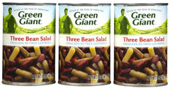 Green Giant 3 Bean Salad front packaging showing ready-to-serve convenience