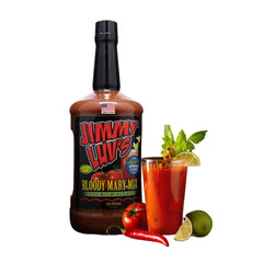 Green Hills Jimmy Luv's front label showing 1.75 L bottle and bold branding for confident serving