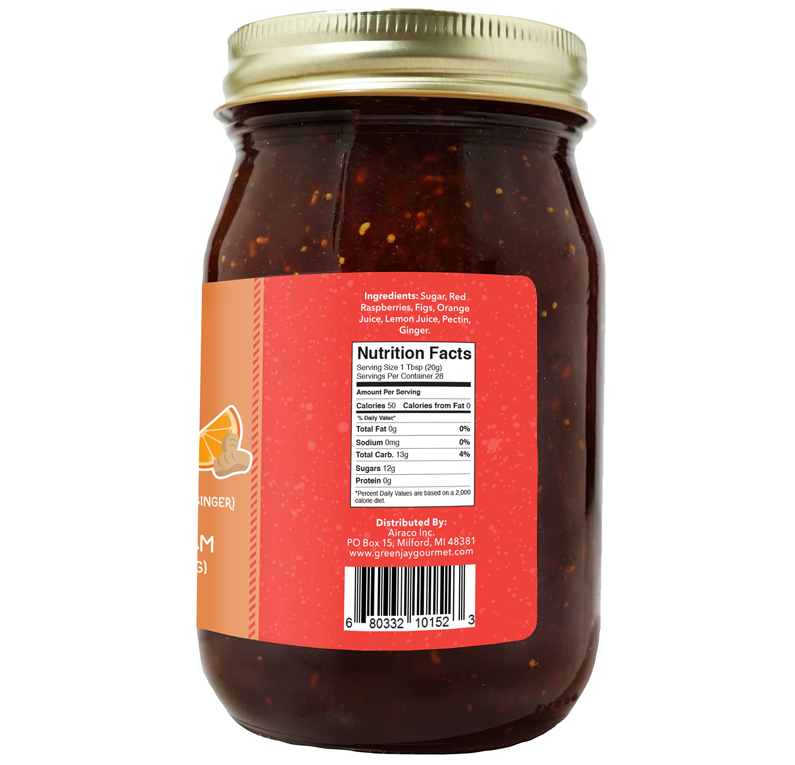Green Jay Gourmet jam spread on toast with vibrant flavor boost