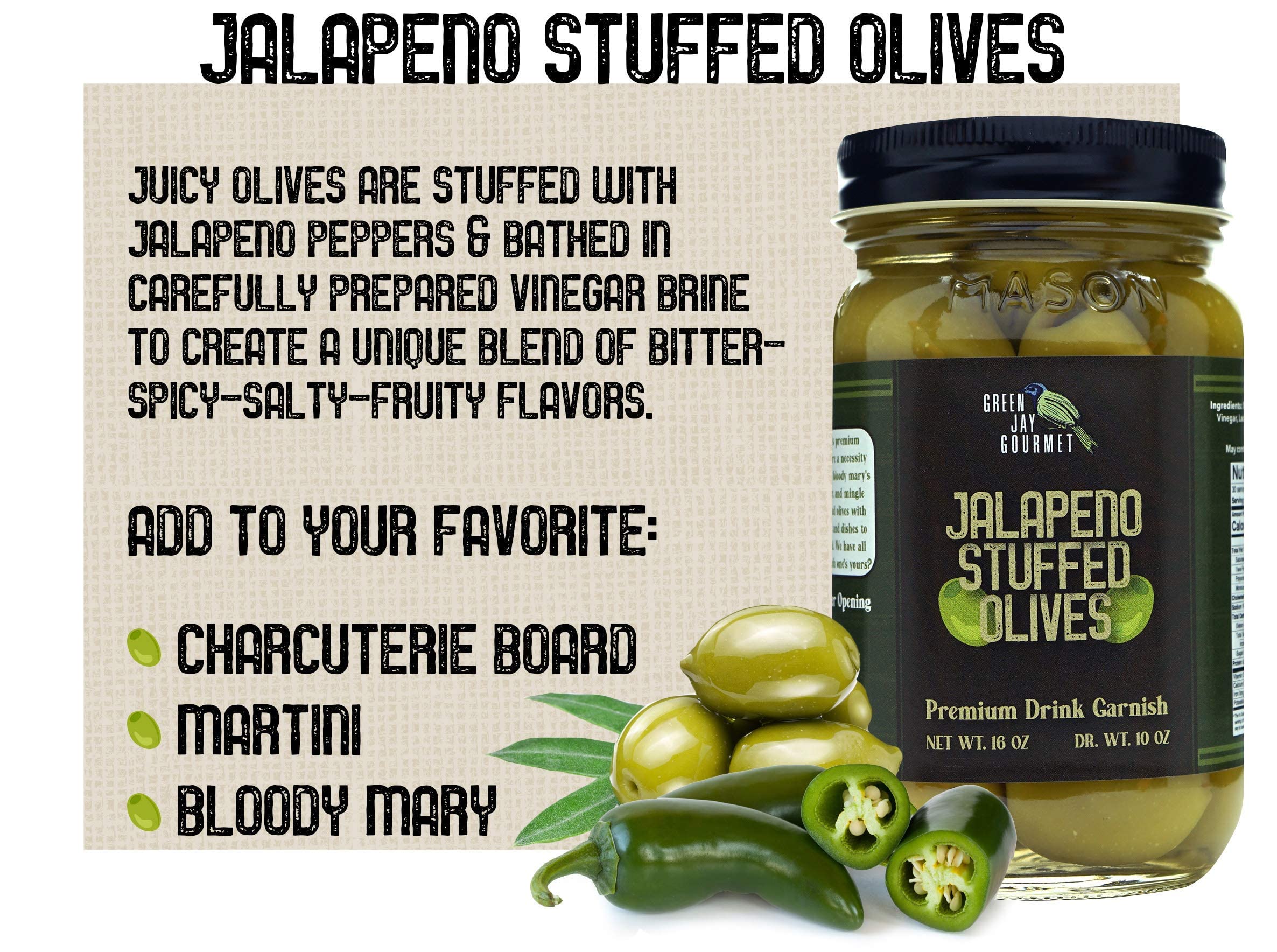 open jar with brine visible highlighting Green Jay Gourmet preservation and fresh taste