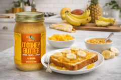 Green Jay Gourmet spread on toast demonstrating easy spreadability and breakfast boost
