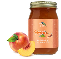 Green Jay Gourmet jar front view showing label and 20 oz size, appealing pantry staple
