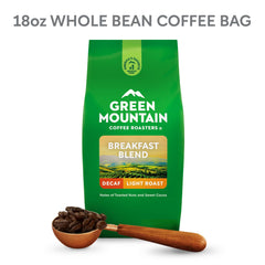 Green Mountain Coffee Roasters bean texture detail emphasizing even roast