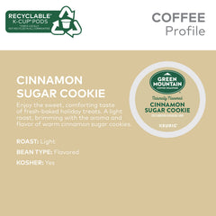 Green Mountain Coffee Roasters close-up of ground coffee and flavor particles highlights aroma
