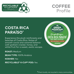 Green Mountain Coffee Roasters pods in hand demonstrating single-serve convenience