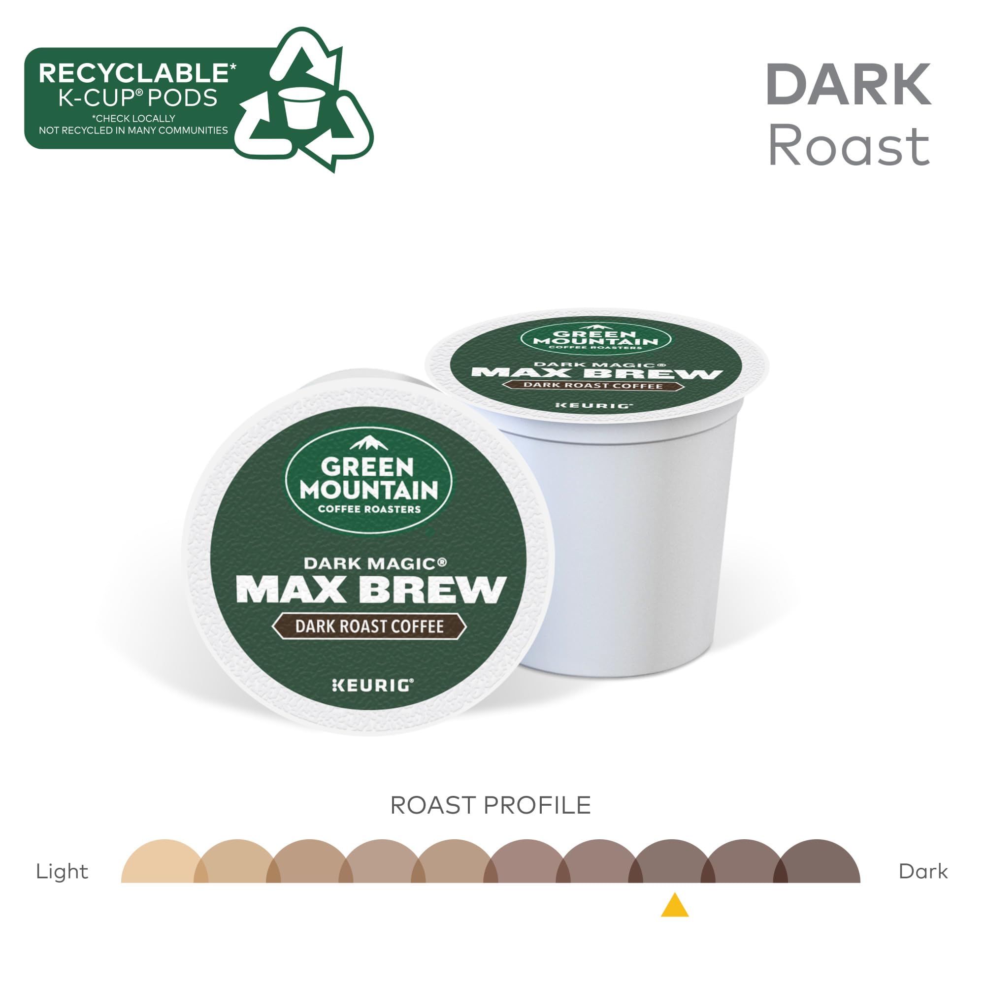 Green Mountain Coffee Roasters brewed coffee pouring into mug showing rich color and robust flavor benefit
