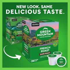 Green Mountain Coffee Roasters K-Cup pod close-up highlighting convenient single-serve brewing