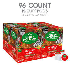 Green Mountain coffee grounds texture and color highlighting medium roast richness and balanced flavor