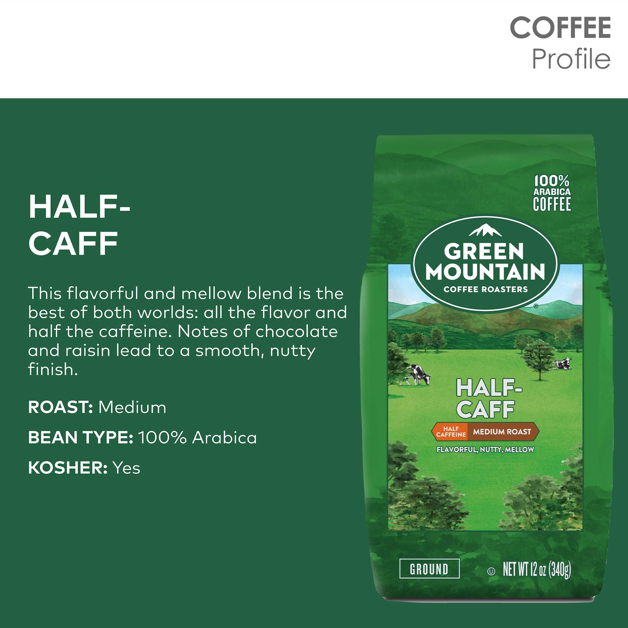 Green Mountain Coffee Roasters pouring grounds into French press for smooth brewing