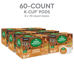 Green Mountain Coffee Roasters K-Cup top label highlighting flavor and compatibility