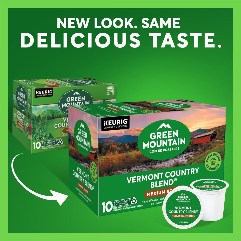 Green Mountain Coffee Roasters K-Cup top close-up highlighting freshness seal