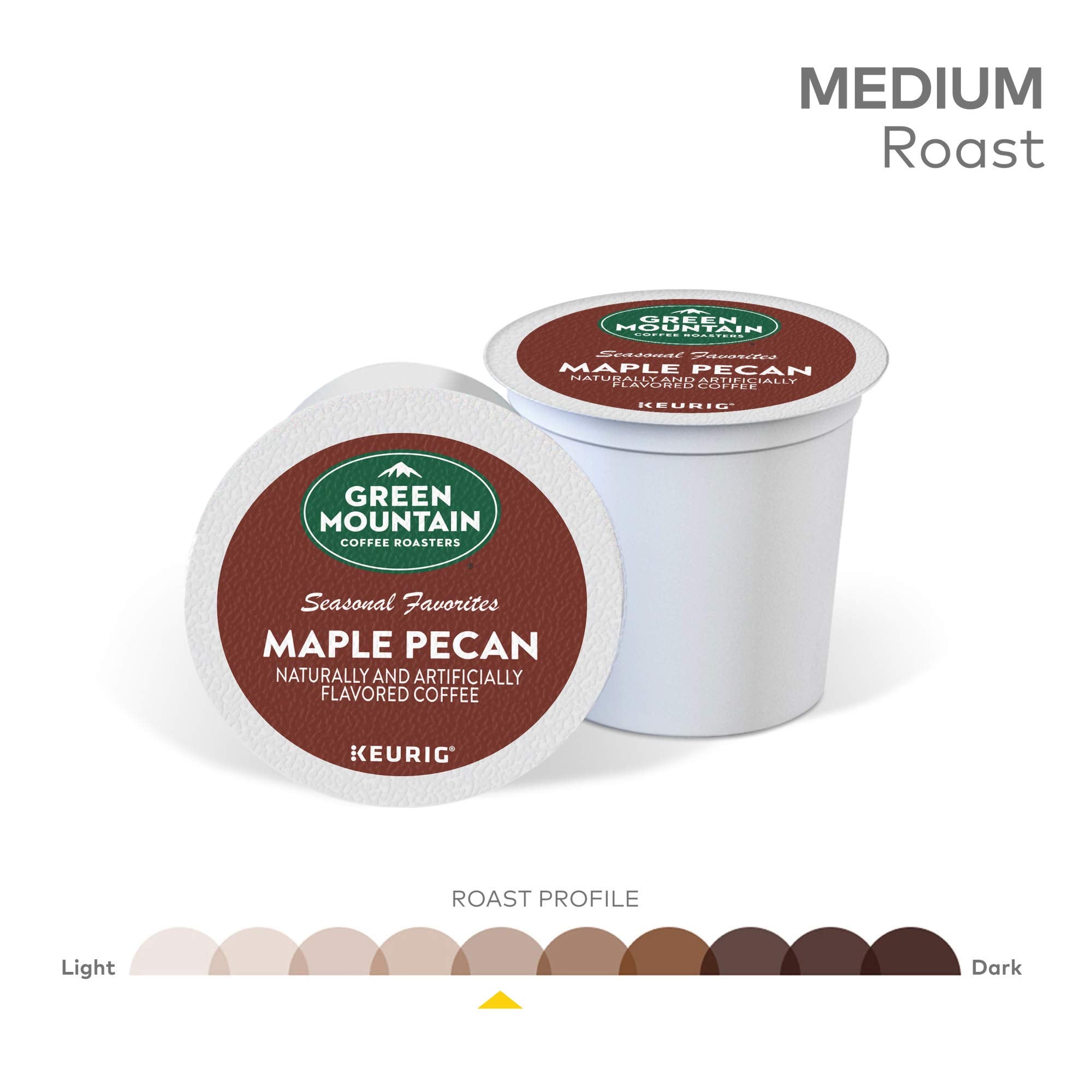 Green Mountain Coffee Roasters label and nutrition panel clear readable details