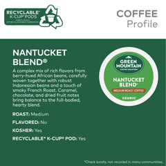 Green Mountain Coffee Roasters pouring brewed Nantucket Blend into a mug for quick service