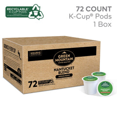 Green Mountain Coffee Roasters close-up of K-Cup pod design ensuring fresh brews