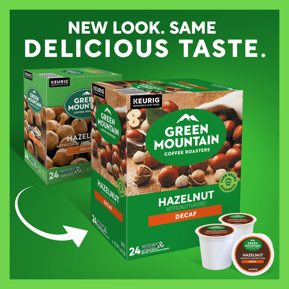 Green Mountain Coffee Roasters K-Cup pod close-up highlighting pod design and convenience