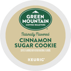 Green Mountain Coffee Roasters single K-Cup pod displayed ready for Keurig brewing adds convenience