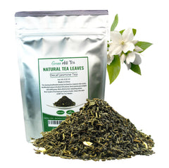 Greenhilltea front packaging displaying 8 oz bag and product name, clear benefit of freshness