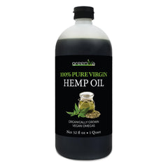 GreenIVe 32oz bottle front view showing label and size benefits