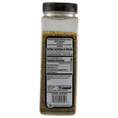 Grill Mates close-up of coarse texture, shows granules that cling to meat