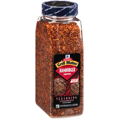 Grill Mates front packaging showing 24 oz container and bold branding for convenience