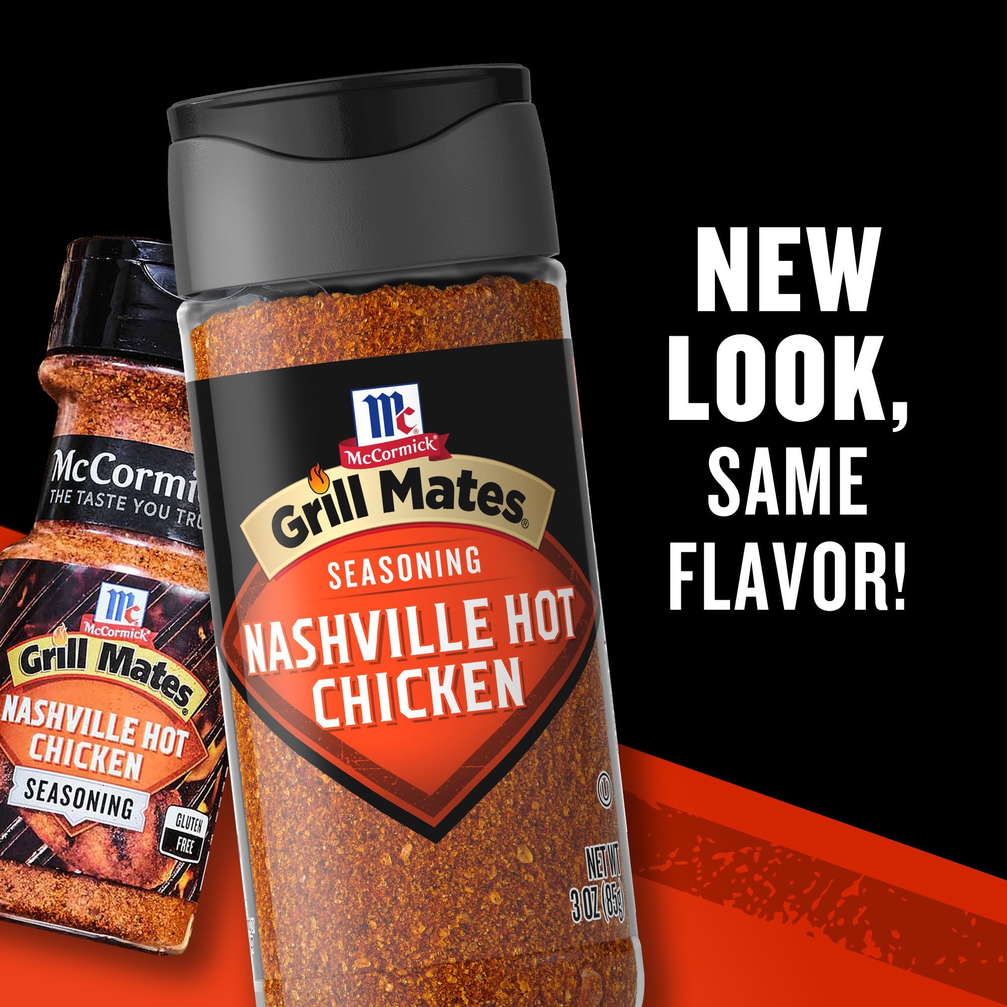Grill Mates open jar top view revealing granular blend for easy use