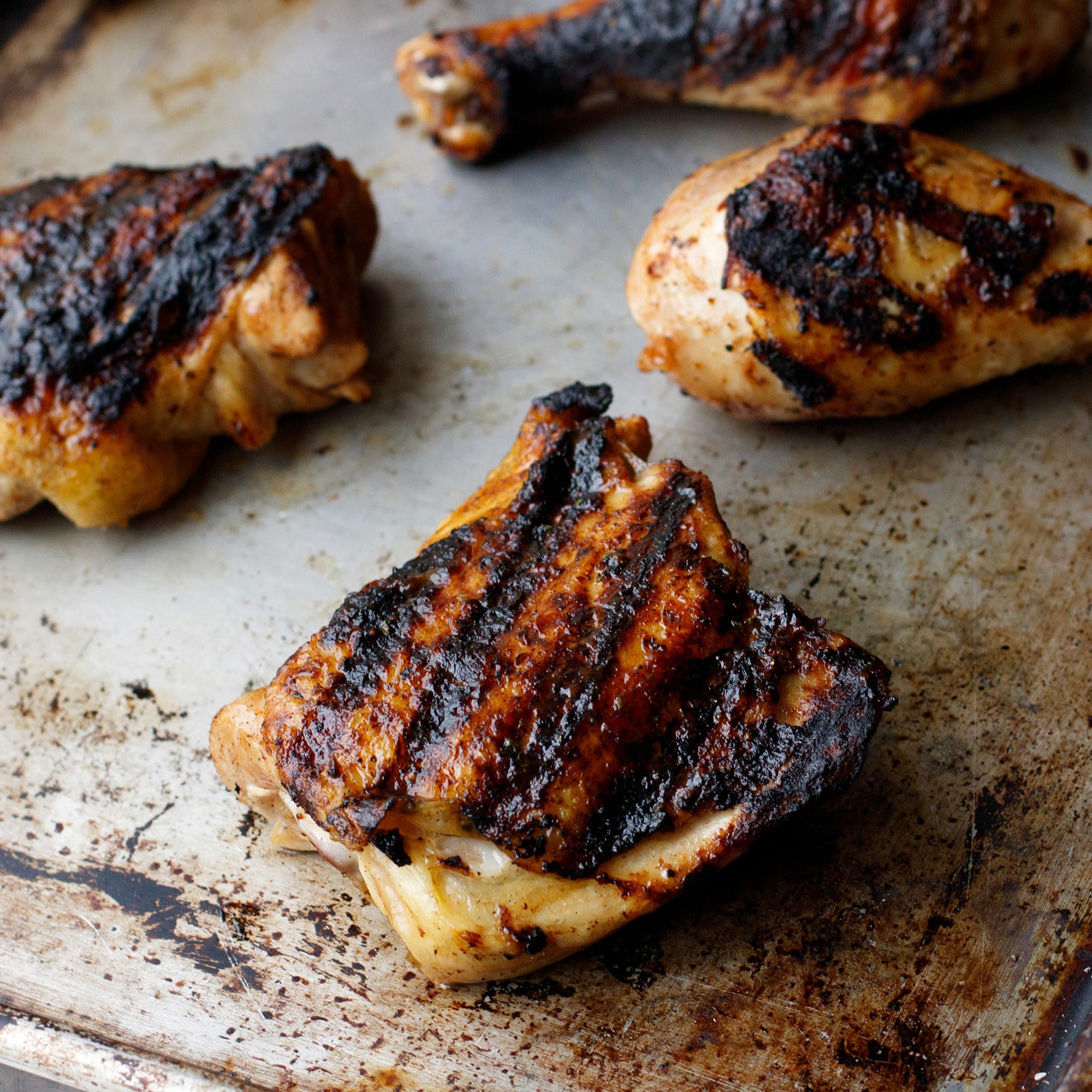 Grill Mates coarse mesquite seasoning texture close-up, visible spices enhance flavor perception
