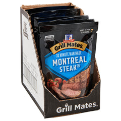 Grill Mates pouch front packaging showing brand and marinade