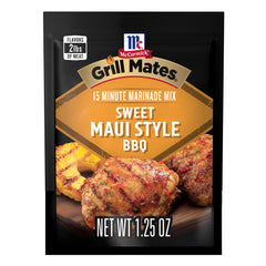 Close-up of Grill Mates packet powder texture highlighting easy-to-mix ingredient blend