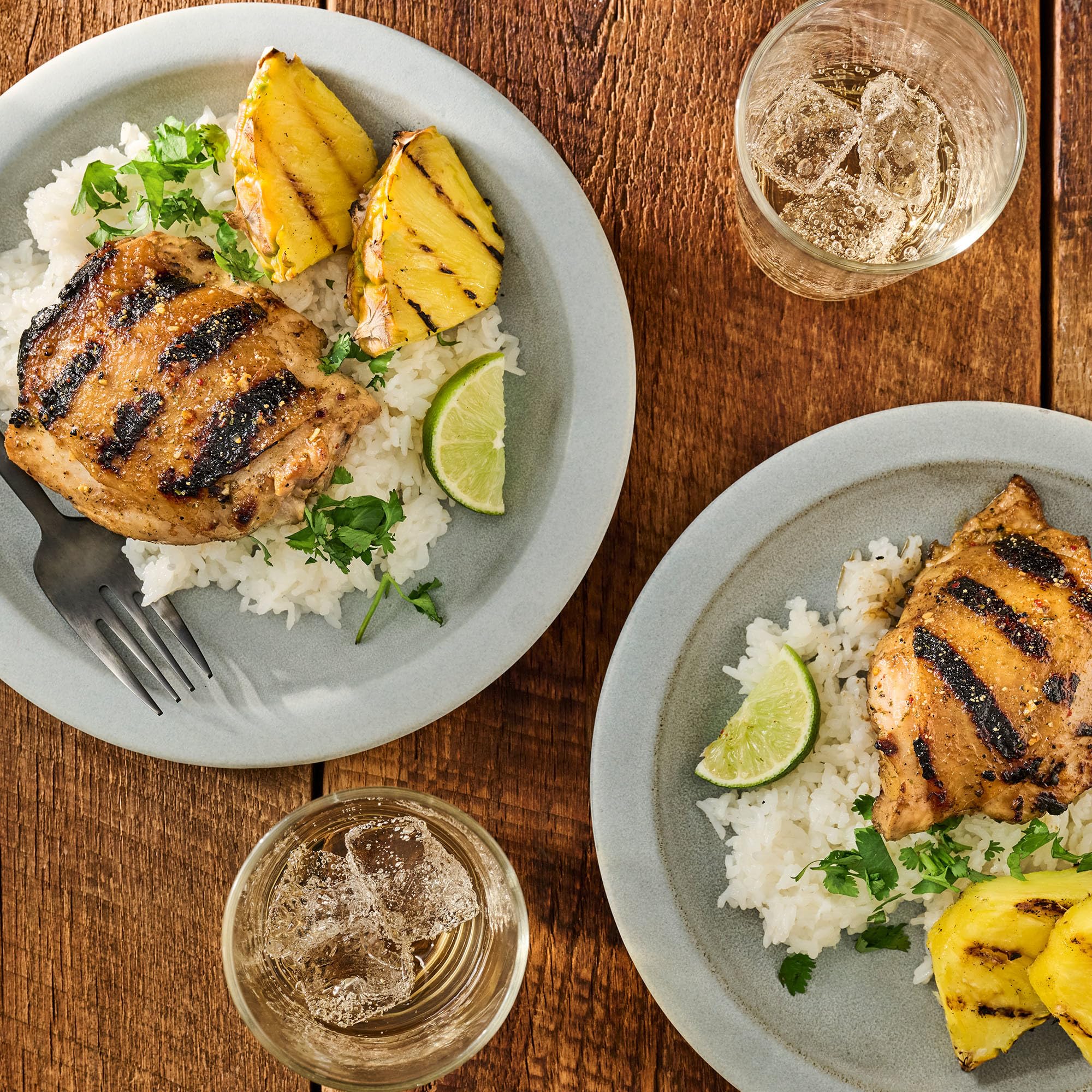 Shrimp tacos tossed in Grill Mates marinade offering bright tropical flavor for entertaining