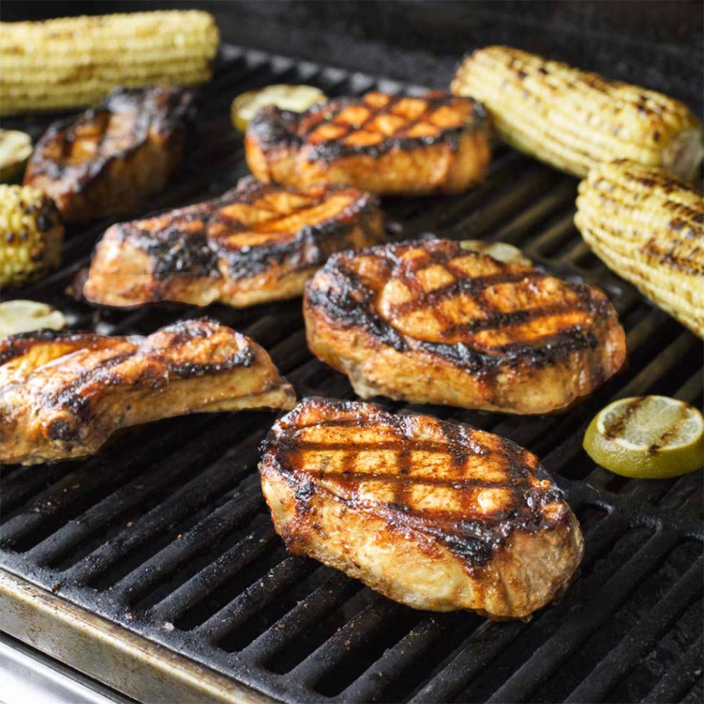 Grill Mates pouch beside measuring spoons showing portion and prep ease
