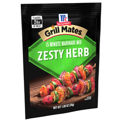 Close-up of Grill Mates seasoning texture highlighting herb pieces and spice benefit