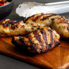 Grill Mates seasoned grilled vegetables on platter delivering vibrant, charred taste