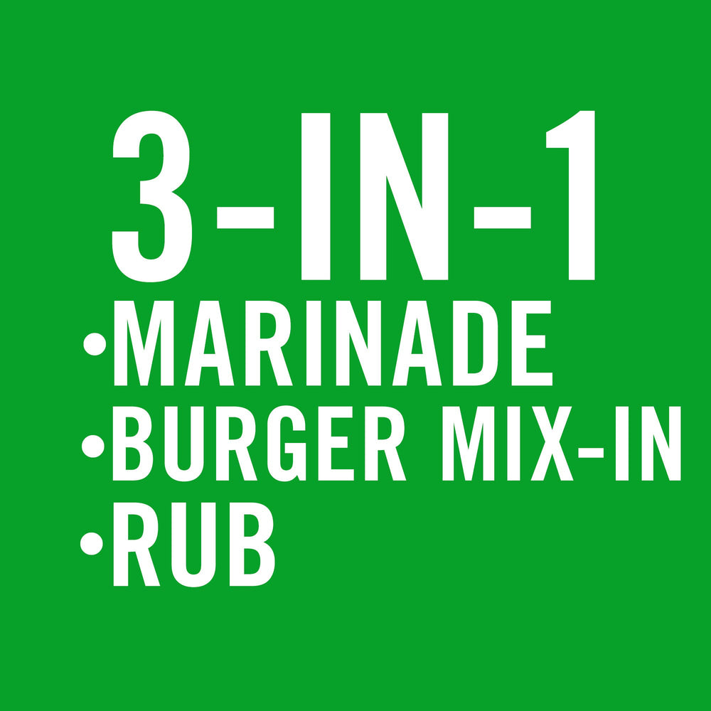 Ingredient panel on Grill Mates packet showing herbs and spices for transparency