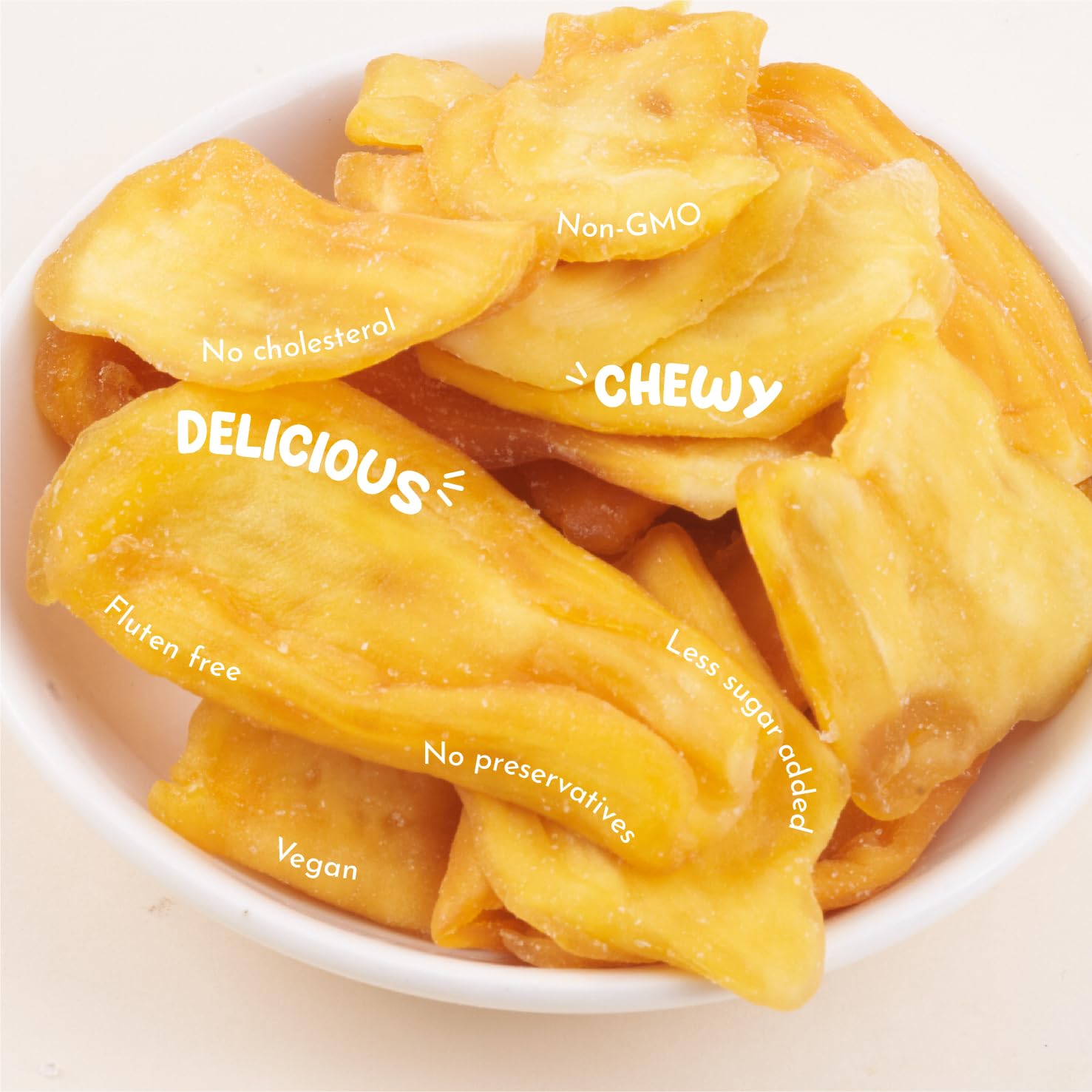Growthy bowl serving suggestion with chips on table for healthy snacking