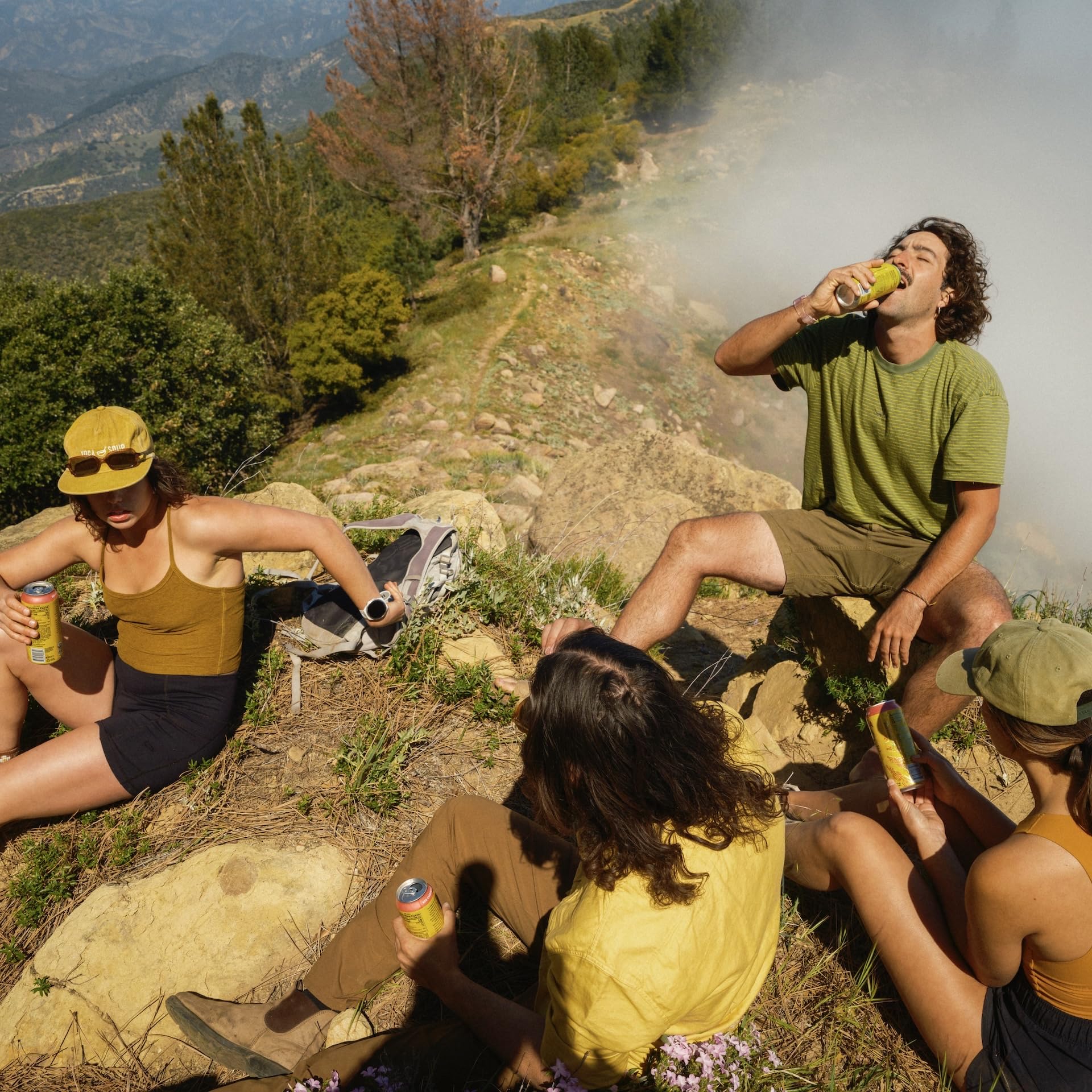 Guayaki poured over ice demonstrating refreshing citrus taste and quick boost