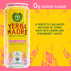 Guayaki closeup label highlighting organic and certification details